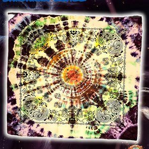 [Hand Dyed] Tie Dye Bandanna